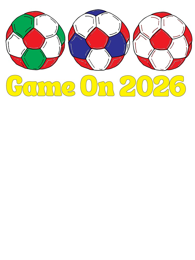 Soccer Ball for Football Fans 2026 by LauraCoxArt