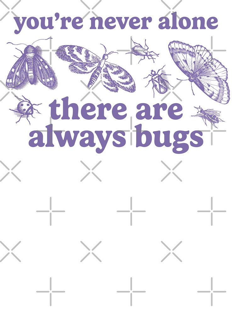 you're never alone, there are always bugs – purple by leeinthetree