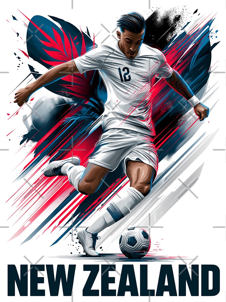 New Zealand Soccer by StudioRedKoala