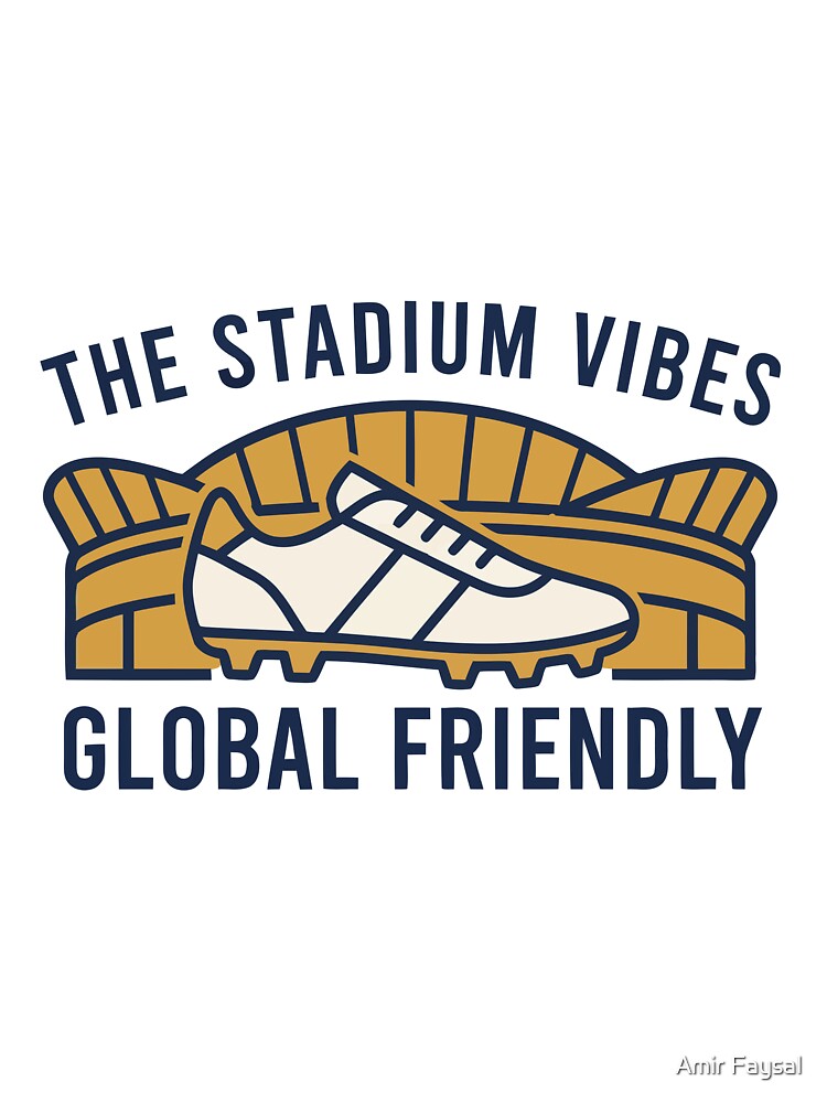 Stadium Vibes Global Friendly Soccer Cleat by Amir Faysal