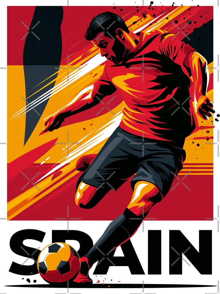 Spain Soccer by StudioRedKoala
