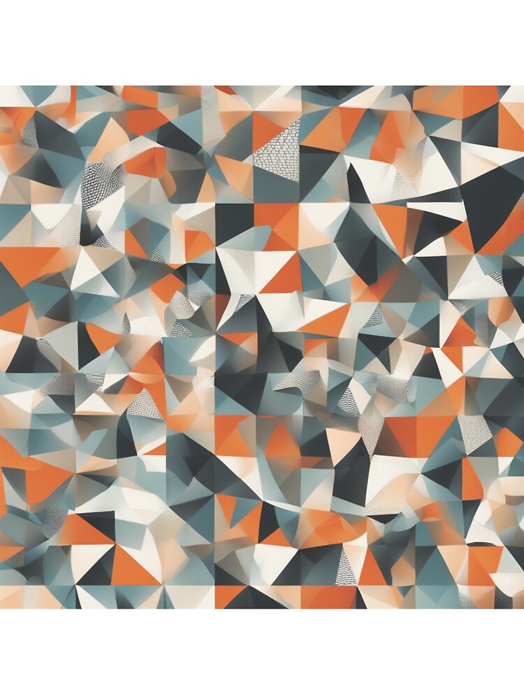 Playful Geometric Shapes Art by Giorgino-Gio