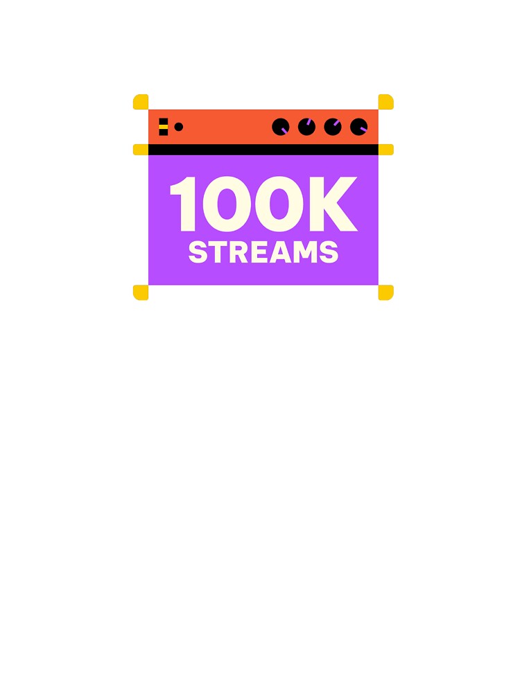 vintage design 100k streams by SeniorPrint99