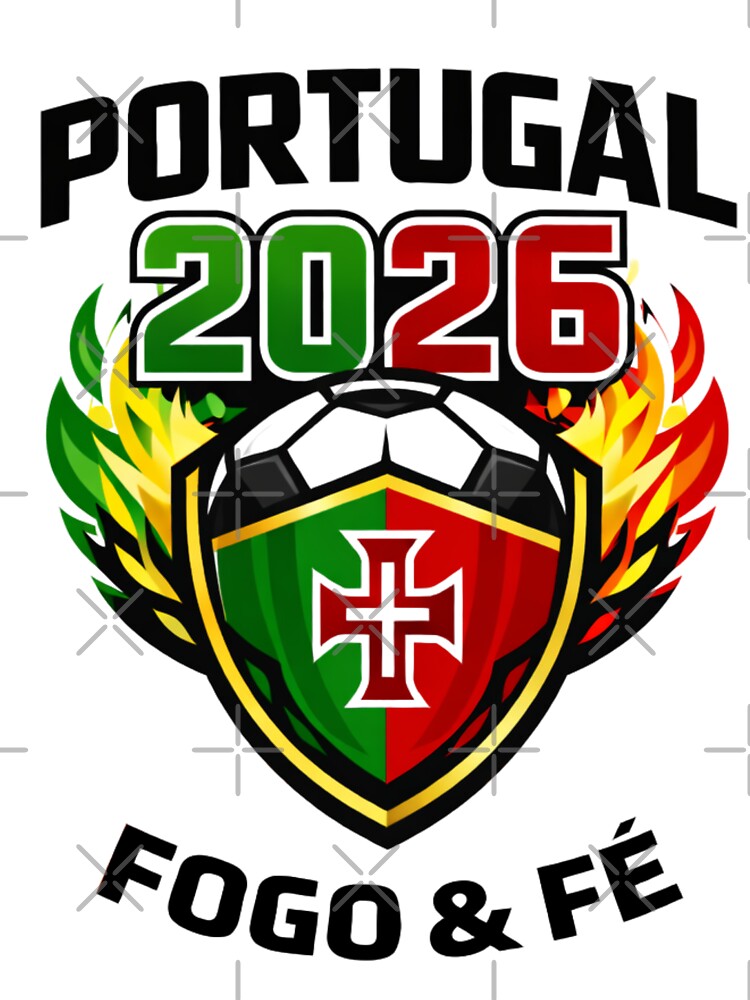 Portugal 2026 Soccer Fan Design | Portuguese Football Supporter Pride by Alegria Azul