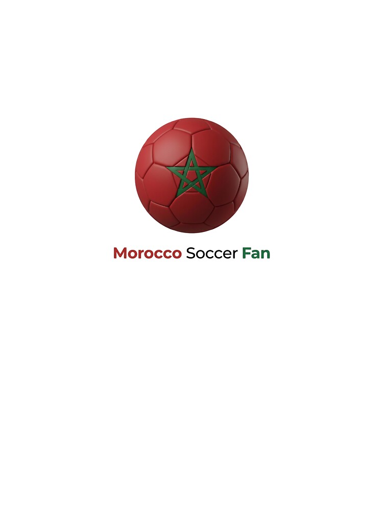 Morocco National Flag Soccer Ball by Trionda_Shop