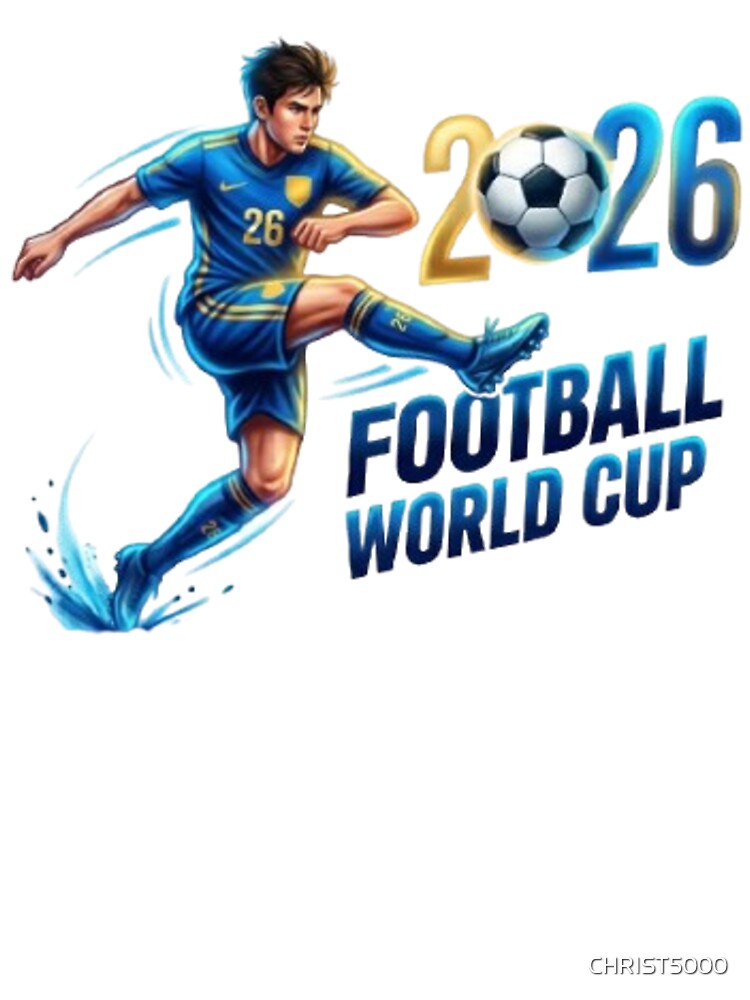2026 World Cup: Dynamic Footballer Illustration by CHRIST5000