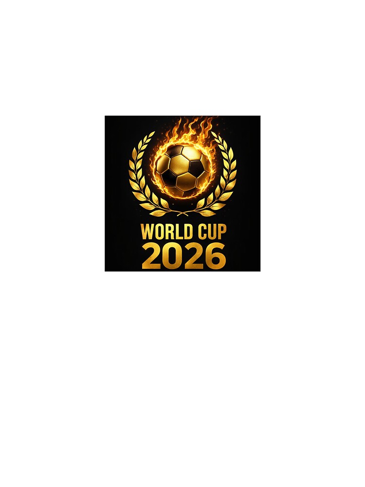 World Cup 2026 Fire Soccer Championship Design by LandB Digital