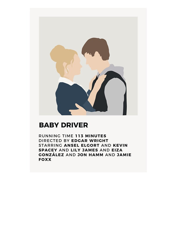 Baby Driver Minimalist Poster by honeydesigns
