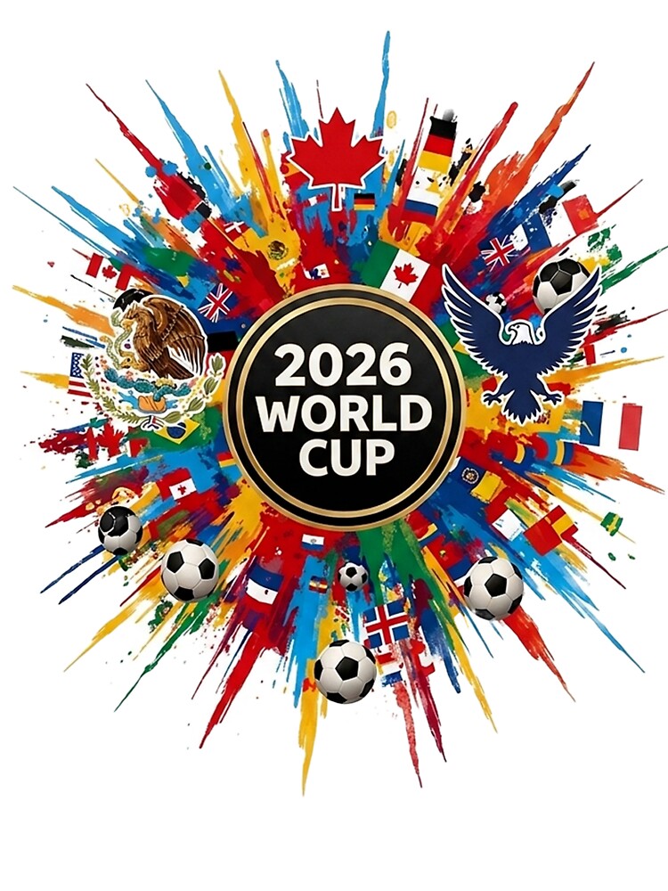 2026 Soccer Cup T-Shirt, Soccer Fan Shirt, Football Fan Gift, Soccer Cup 2026 Tee, International Soccer Shirt, Football Fan Gift by CreativeNest Prints