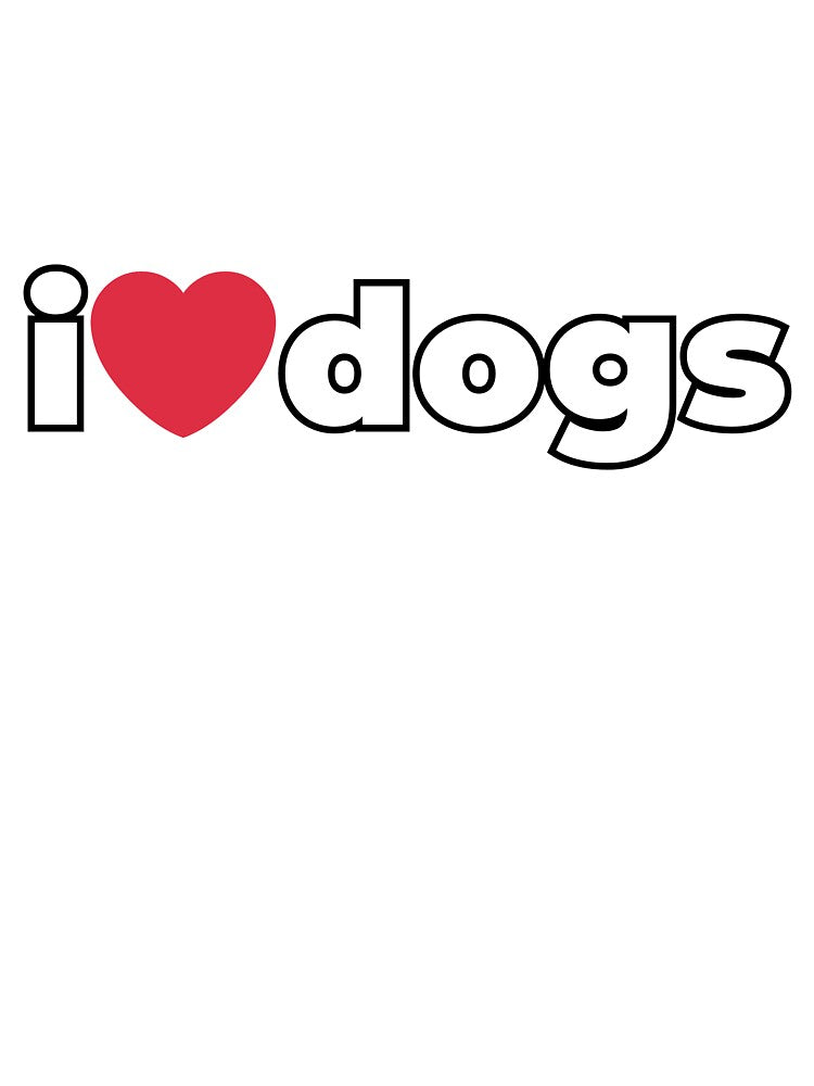 i heart dogs (outline) by Matt Brady