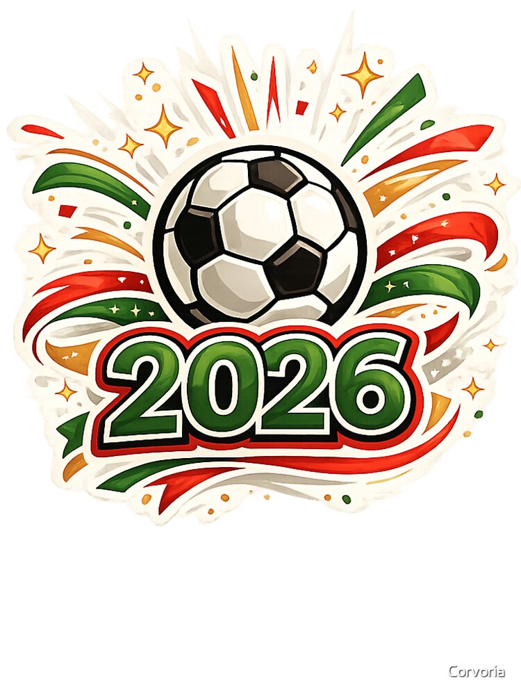 2026 Soccer Fan Celebration Badge by Corvoria