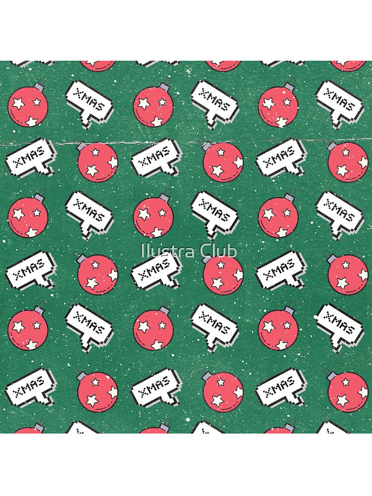 Merry Xmas vintage art by Ilustra Club