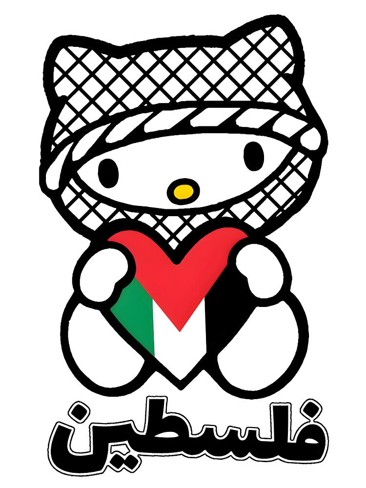 Keffiyeh Kitty - Palestine! by BiznisCow