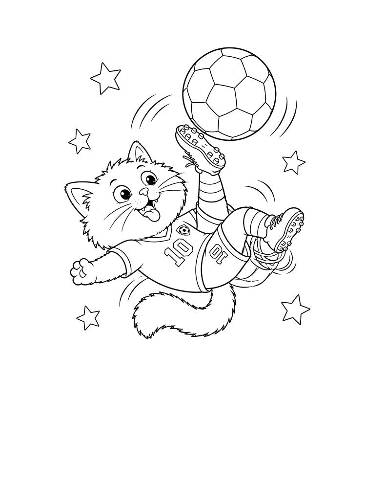 Soccer Floof Bicycle Kick by lumar23