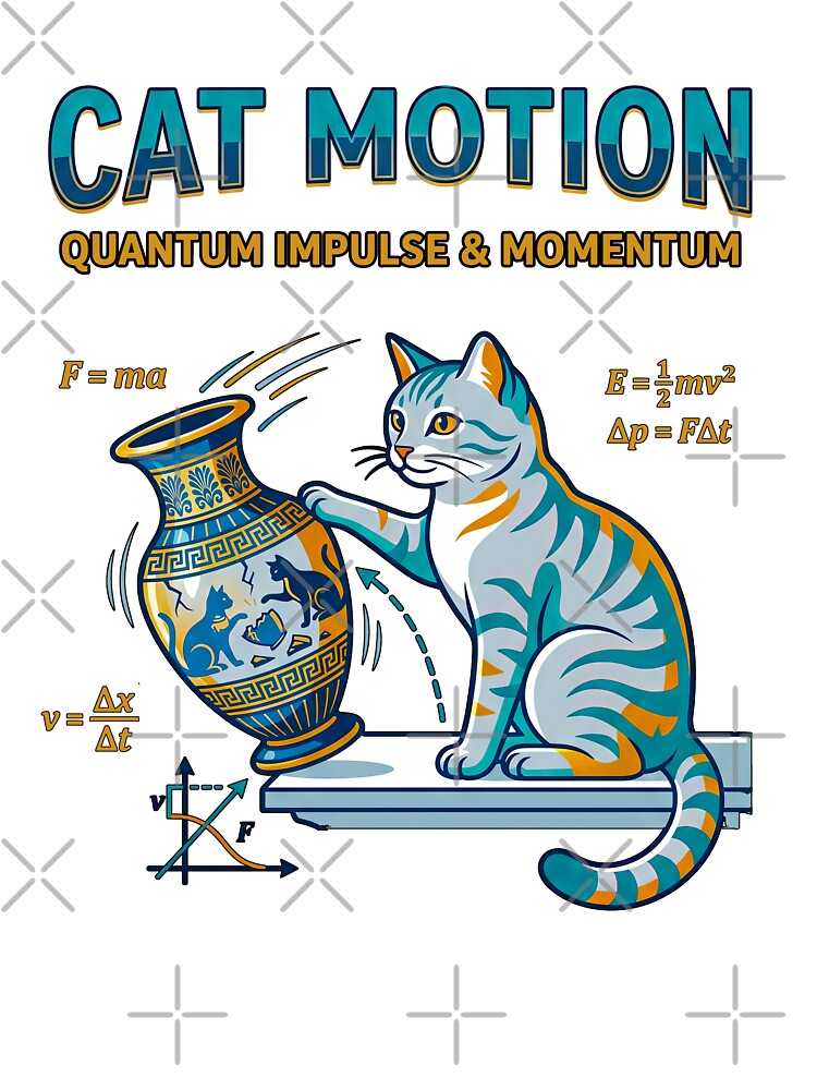 Cat Motion Quantum by TeeARTHY