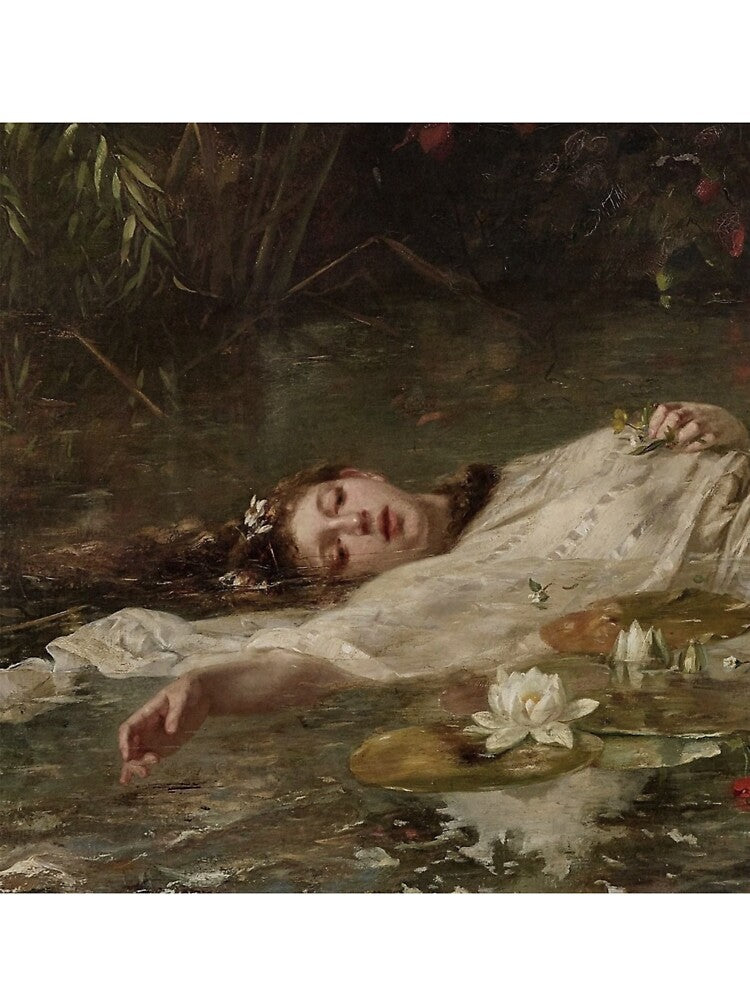 Ophelia by Friedrich Wilhelm Theodor Renaissance Artwork by Freshfroot