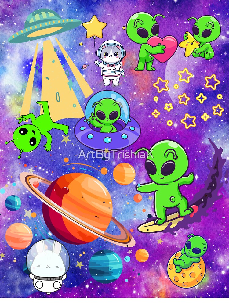 Fun in Space by ArtByTrishiaK