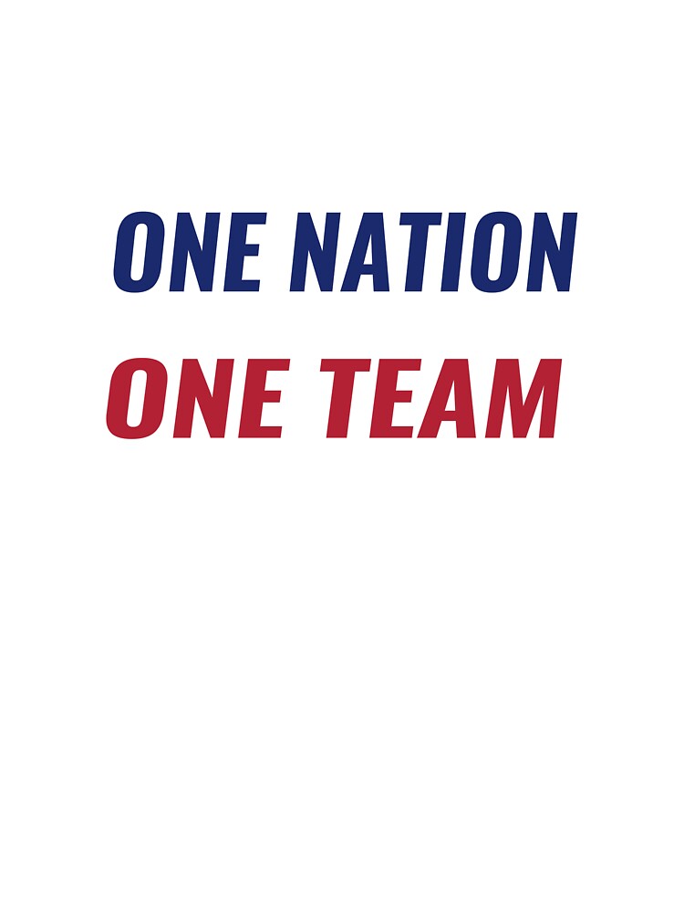 ONE NATION ONE TEAM Shirt – USA Soccer Playoff Tee | Uncle Jichuan by Uncle-Jichuan