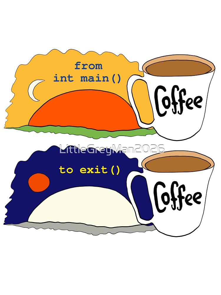 Programming needs coffee :) by LittleGreyMan2026