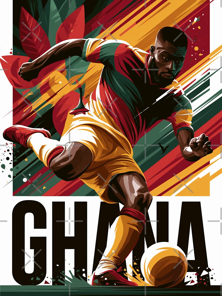 Ghana Soccer by StudioRedKoala