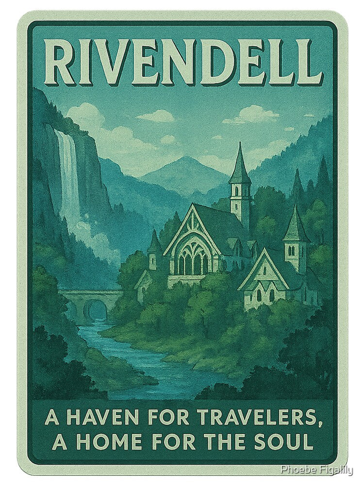 Travel to Rivendell! by Figalily