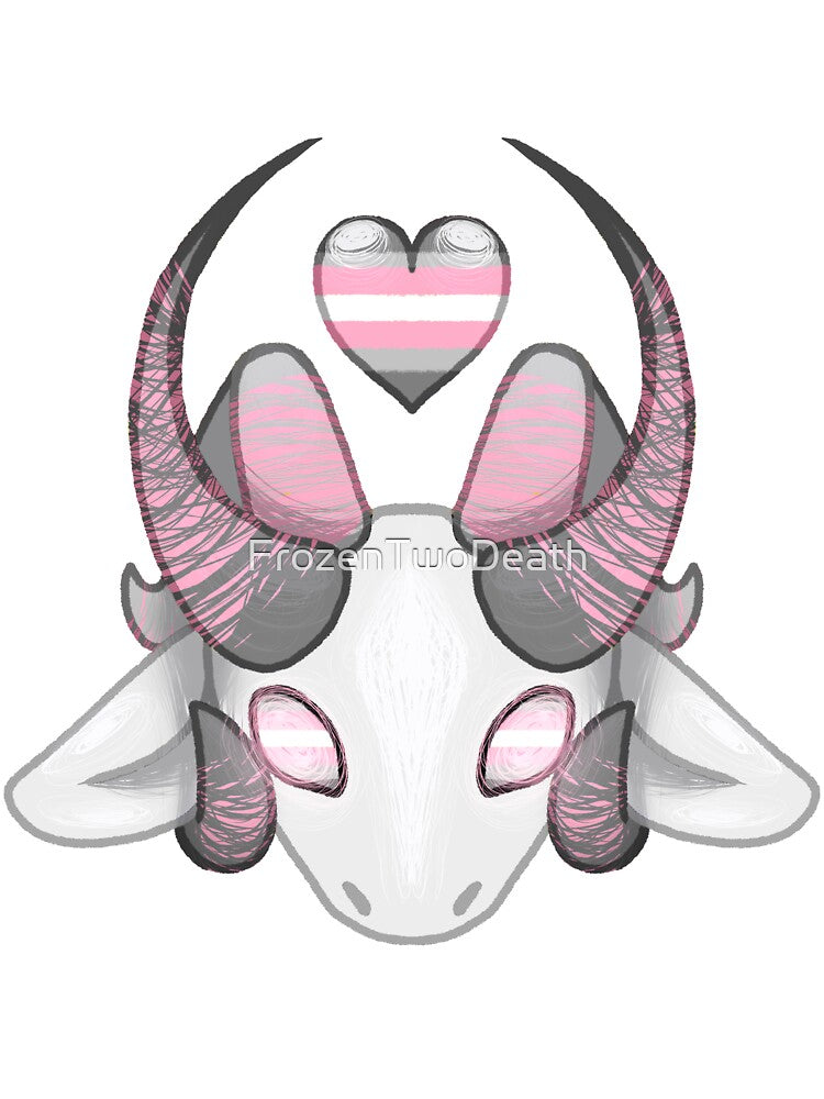 Baphomet Pride! (Demigirl Flag) by FrozenTwoDeath
