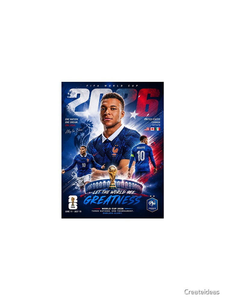 France world cup 2026 by Createideas
