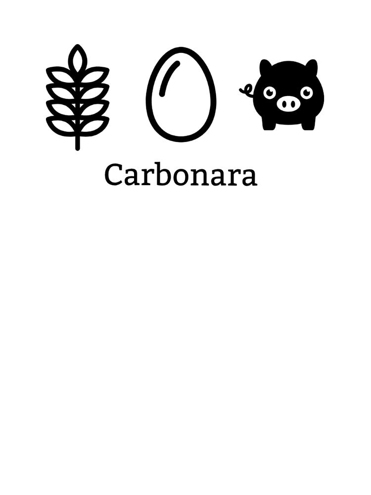 Minimalist Carbonara Recipe by StanSquared