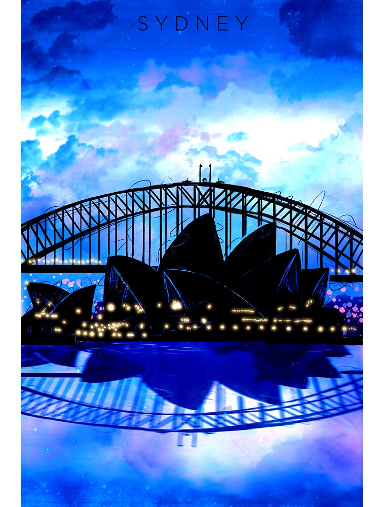 Sydney Australia Travel Art by lynxcollection