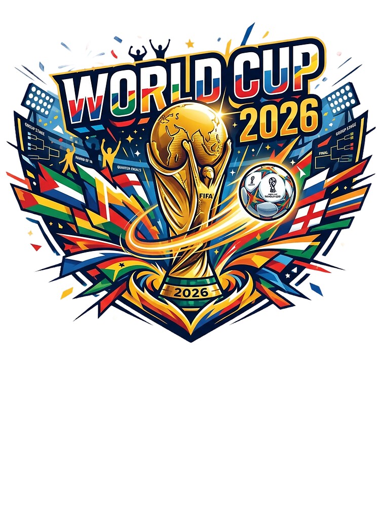 World Cup 2026 Championship Trophy Graphic by KlyvoraPrints