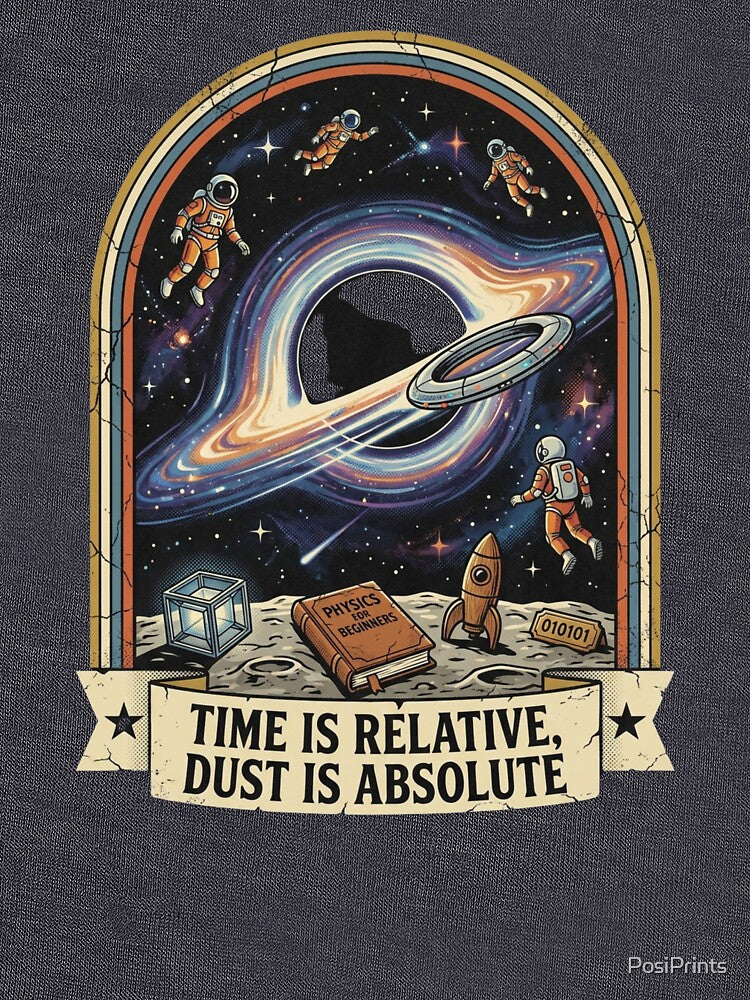 Time is relative, Dust is absolute by PosiPrints