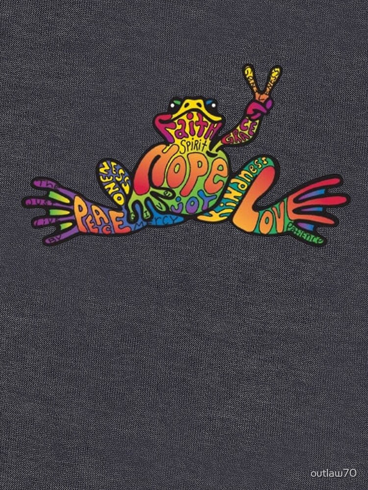 Peace hope faith frog by outlaw70