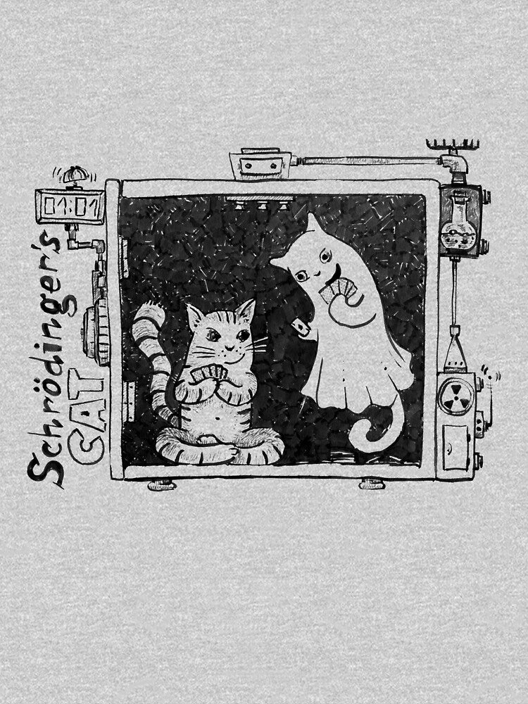 #4 : Schrodinger cat kills some time by Rebelabel
