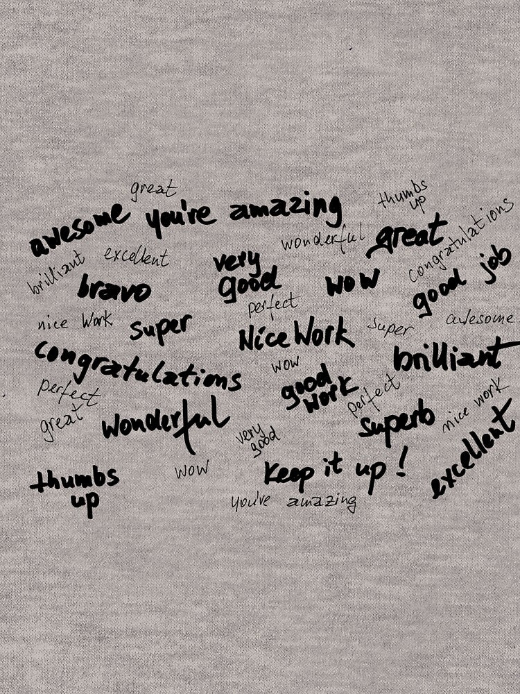 Motivation Text Design by Thonja