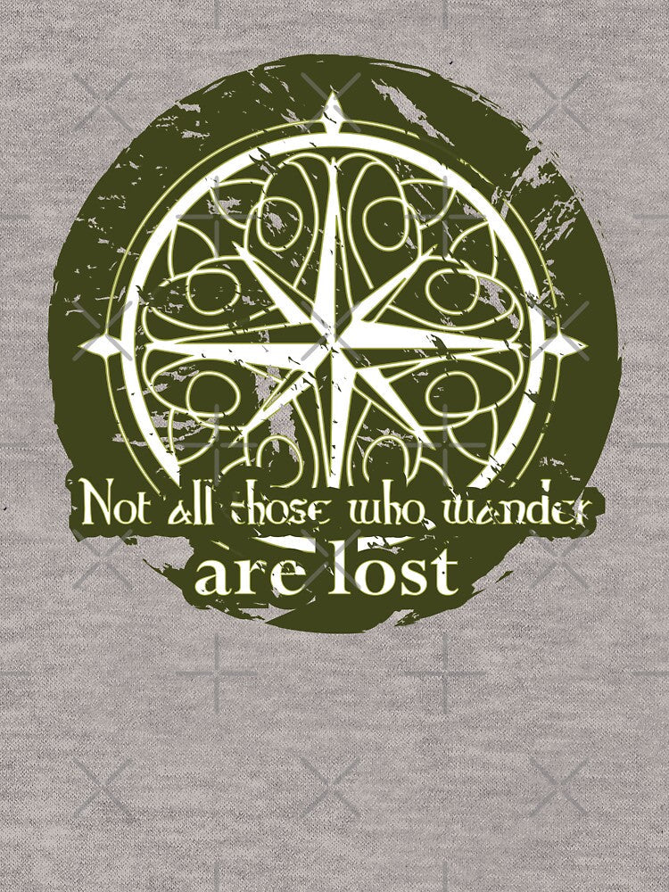 Not all those who wander are lost by The Malva Glyphs
