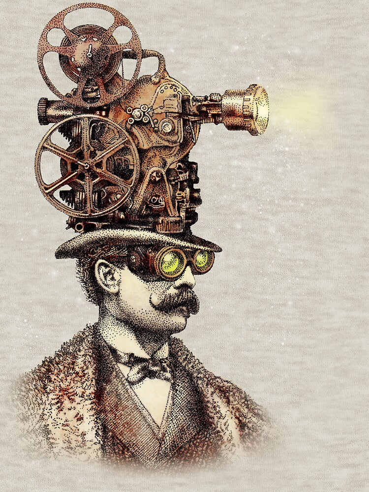 The Projectionist (sepia option) by opifan
