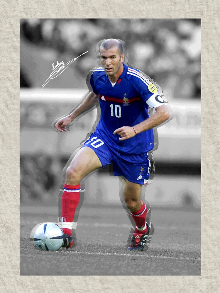 Zinedine Zidane, Futbol, football, soccer by BigBossHideout