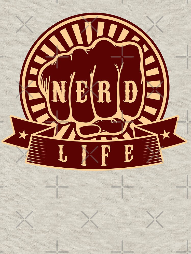Nerd Life - Fist Punch Vintage by aladdindesigns