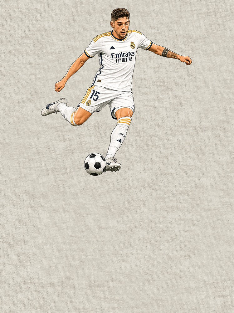 Federico Valverde - Real Madrid Football Player by Sports Boutique