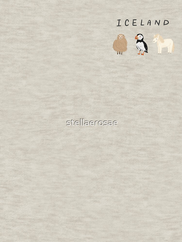Icelandic Animals Puffin, Sheep, Horse by stellaerosae