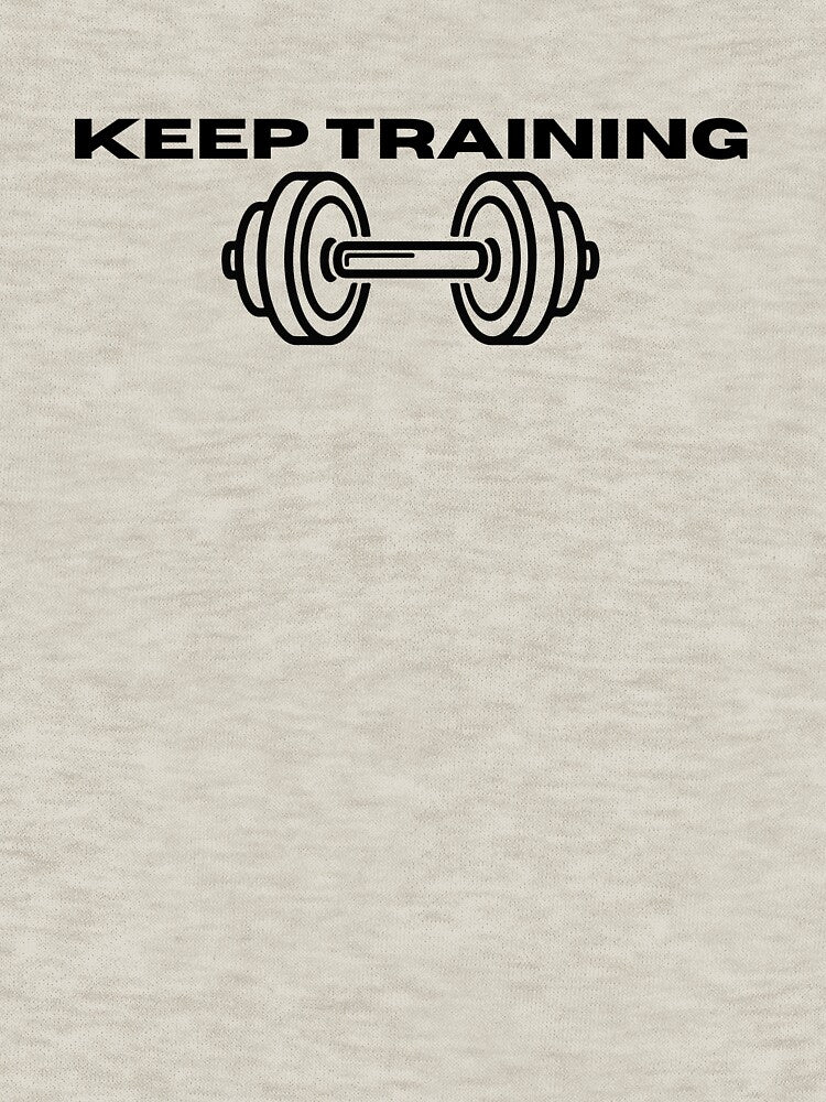 Keep Training motivation design by IronMindStudio