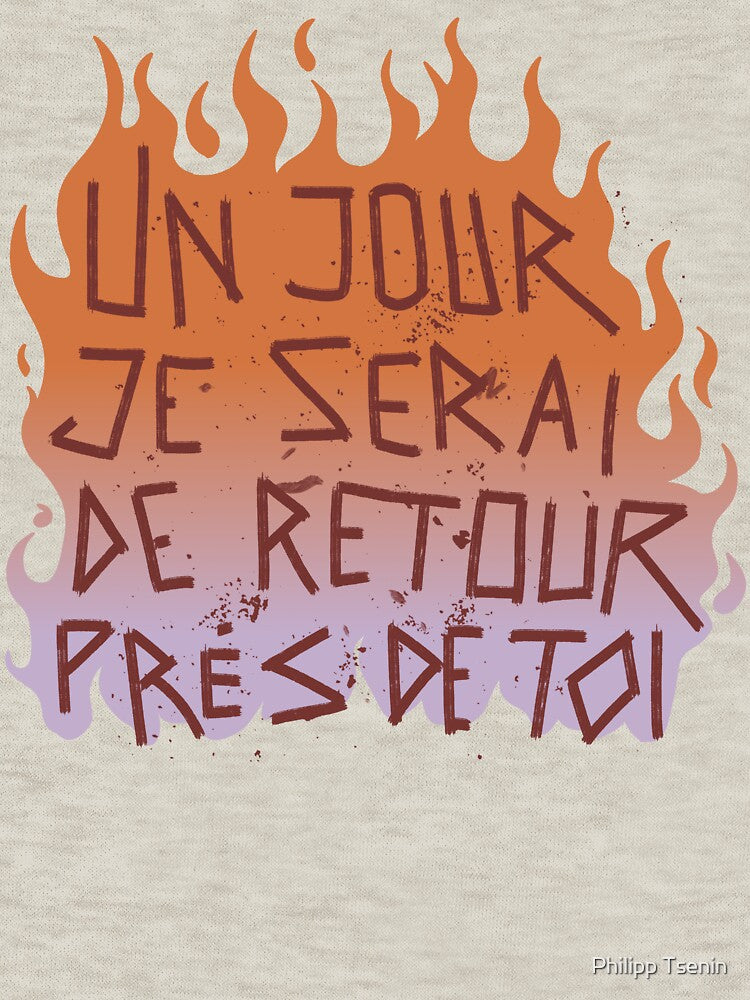 Disco Elysium "Un jour je serai..." inscription by Philipp Tsenin