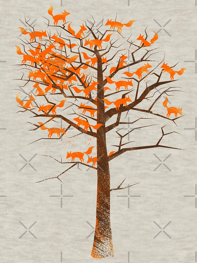 Blazing Fox Tree by 38Sunsets