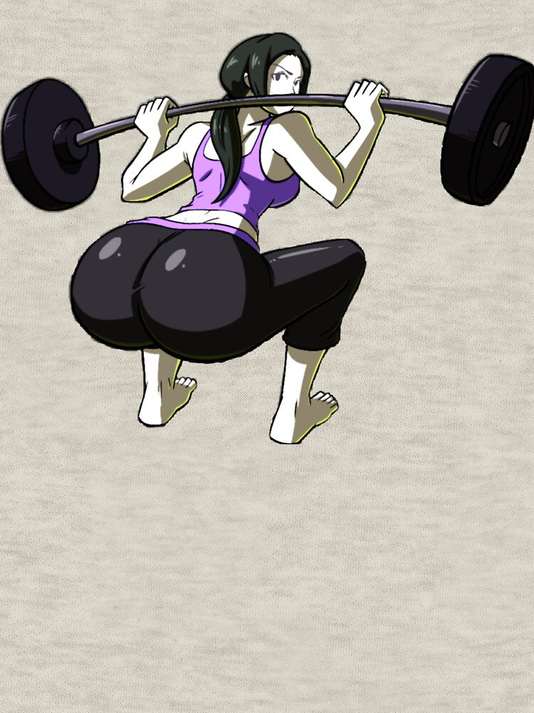 Woman workout foto design by sreckov-desig
