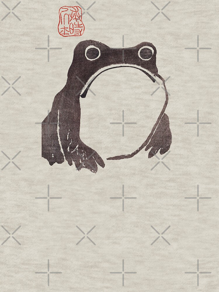 Grumpy Frog - Matsumoto Hoji by nphindenberg