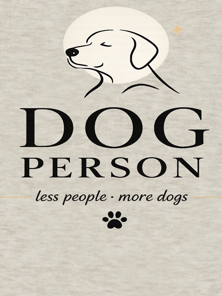 Minimal Dog Lover Premium Typography Design by DAXIFY