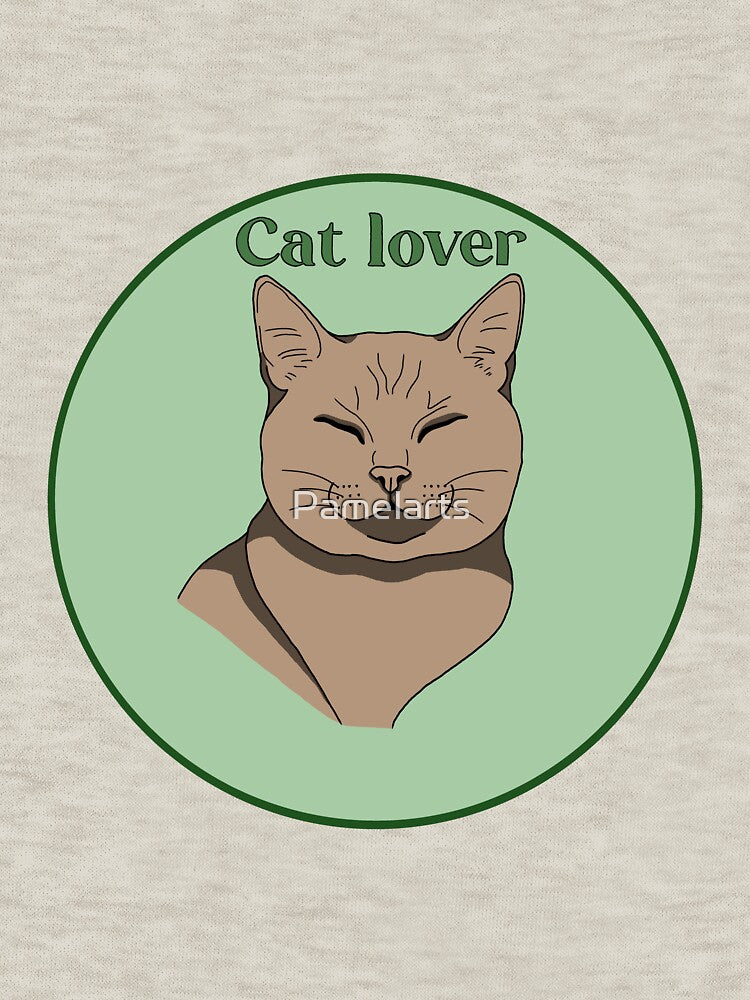 Cat lover sticker by Pamelarts