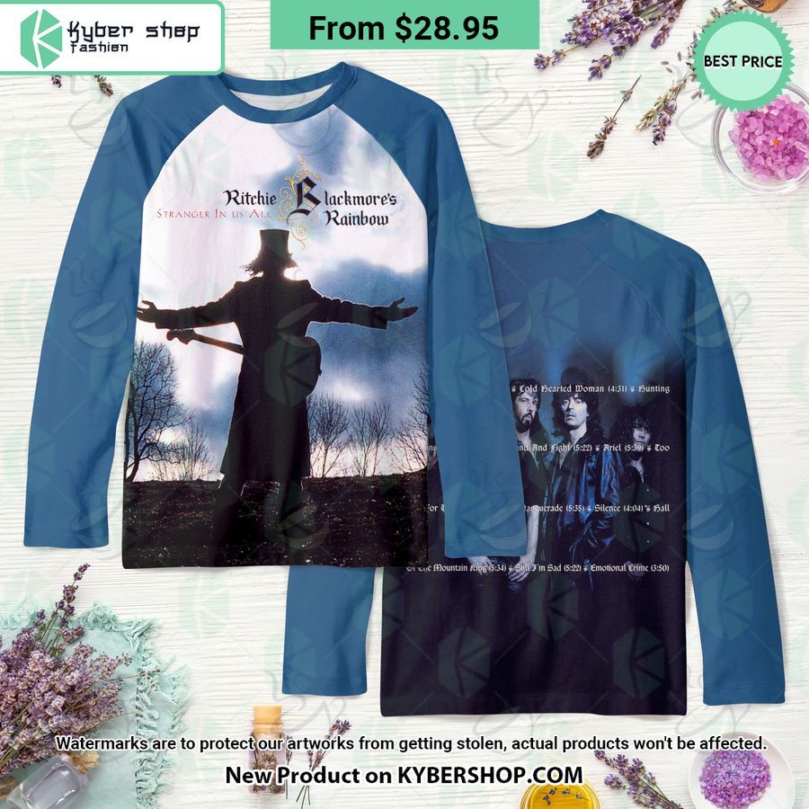 Rainbow Band Stranger In Us All Album Shirt