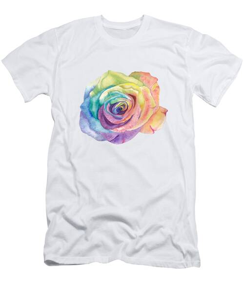 Rainbow Rose T-Shirt