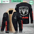 Ram Truck CUSTOM Fleece Leather Jacket